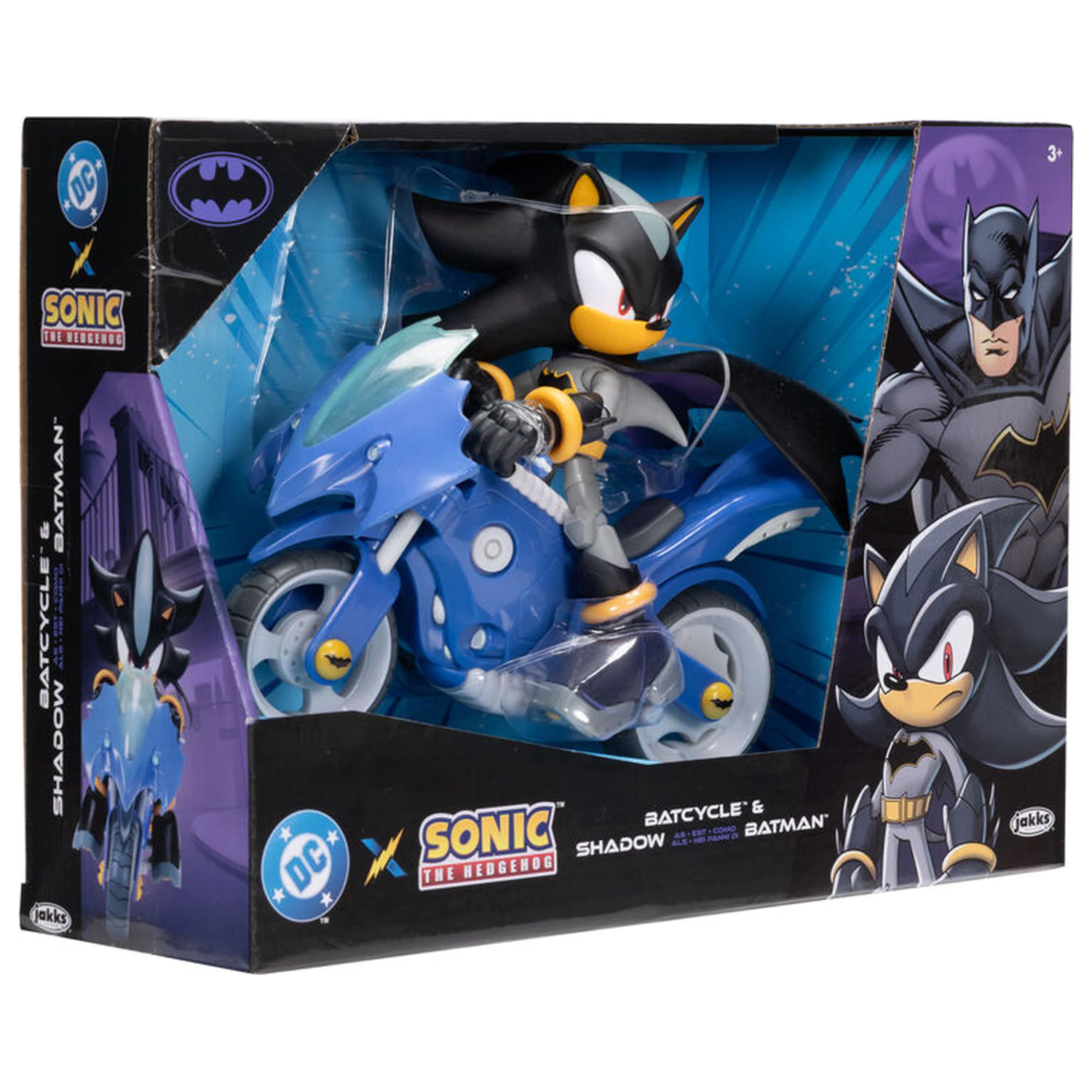 Sonic The Hedgehog Shadow z Batcycle figurka 12cm zdjęcie produktu