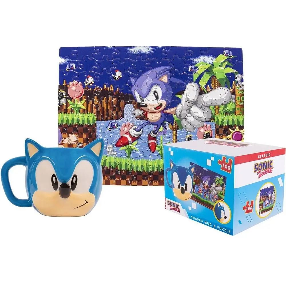 Sonic the Hedgehog Mug & Jigsaw Puzzle Set Sonic zdjęcie produktu