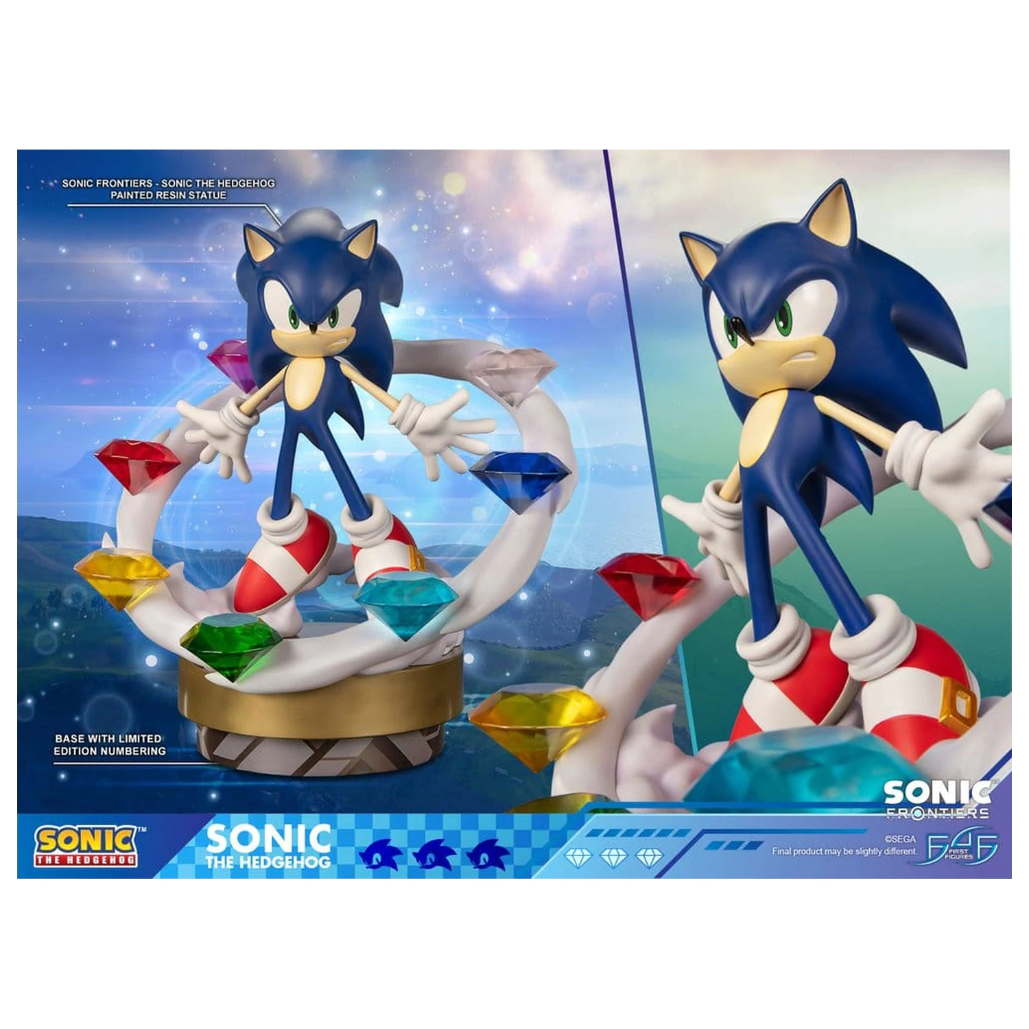 Sonic The Hedgehog Sonic Frontiers figurka z żywicy Sonic 42 cm zdjęcie produktu