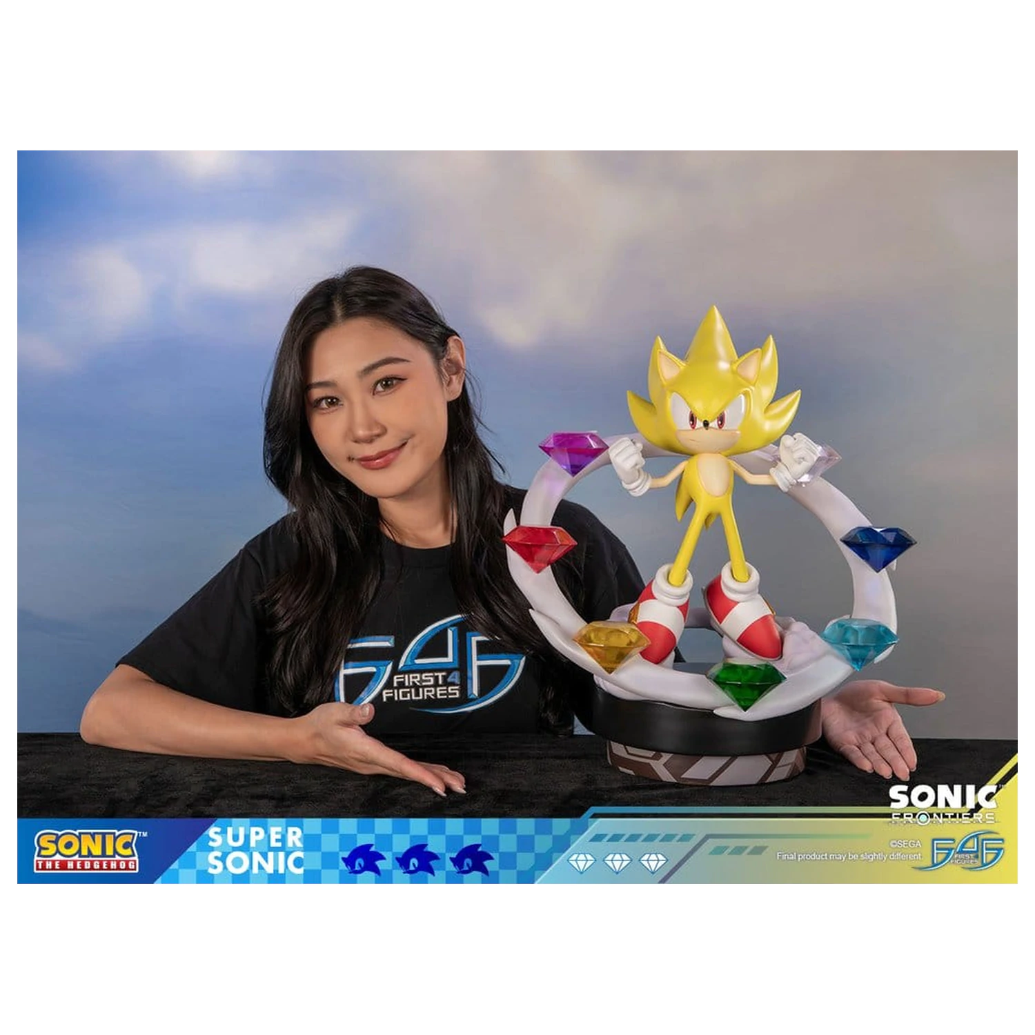 Sonic The Hedgehog Sonic Frontiers figurka z żywicy Super Sonic 45 cm zdjęcie produktu