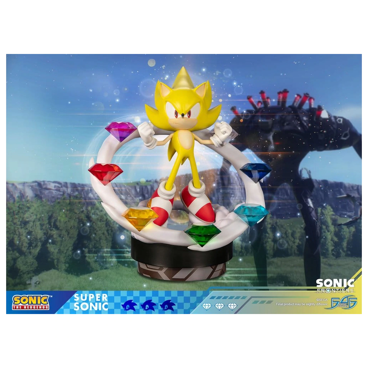 Sonic The Hedgehog Sonic Frontiers figurka z żywicy Super Sonic 45 cm zdjęcie produktu