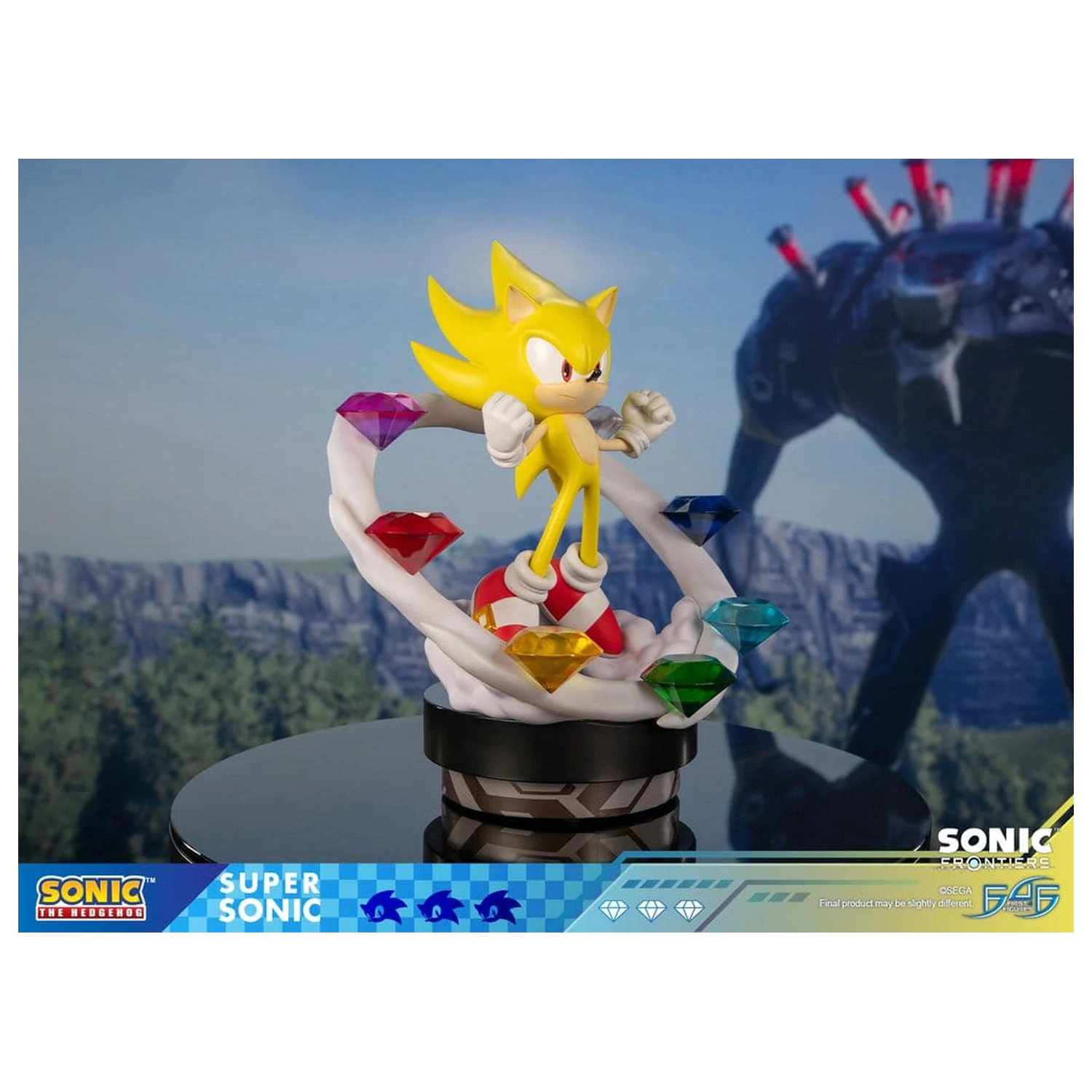 Sonic The Hedgehog Sonic Frontiers figurka z żywicy Super Sonic 45 cm zdjęcie produktu