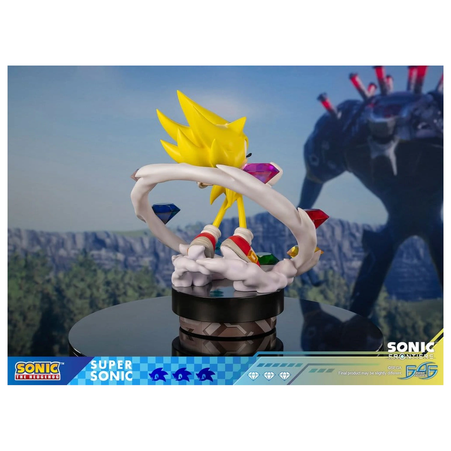 Sonic The Hedgehog Sonic Frontiers figurka z żywicy Super Sonic 45 cm zdjęcie produktu