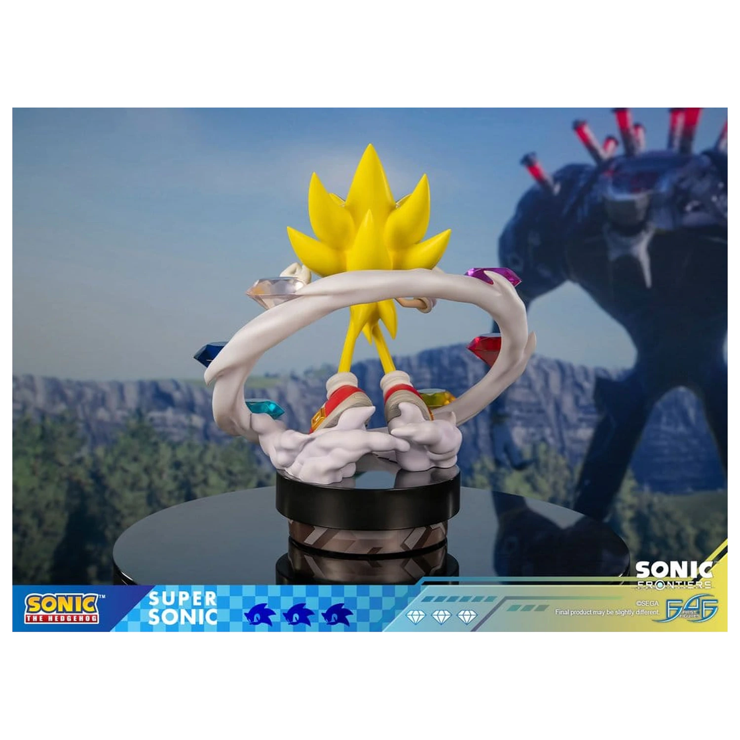 Sonic The Hedgehog Sonic Frontiers figurka z żywicy Super Sonic 45 cm zdjęcie produktu