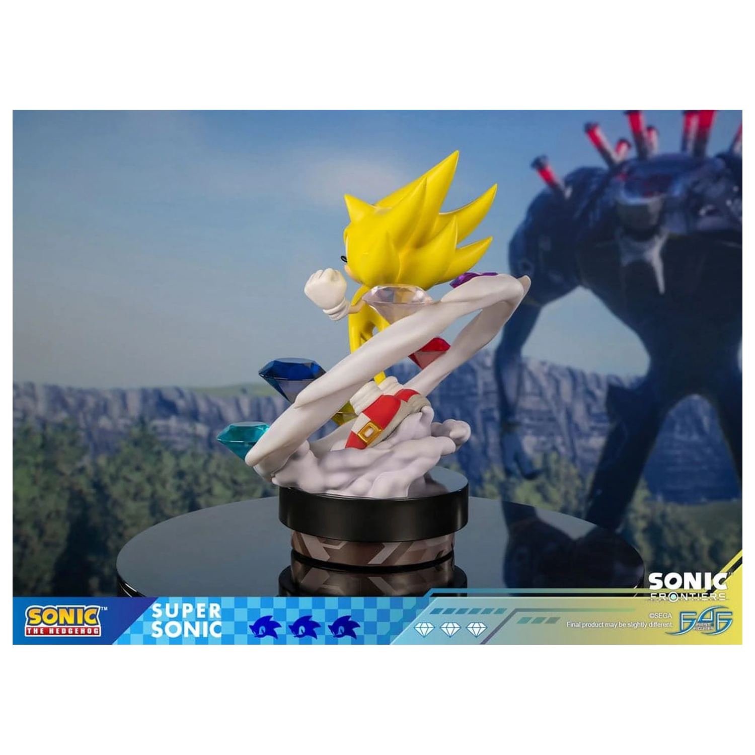 Sonic The Hedgehog Sonic Frontiers figurka z żywicy Super Sonic 45 cm zdjęcie produktu