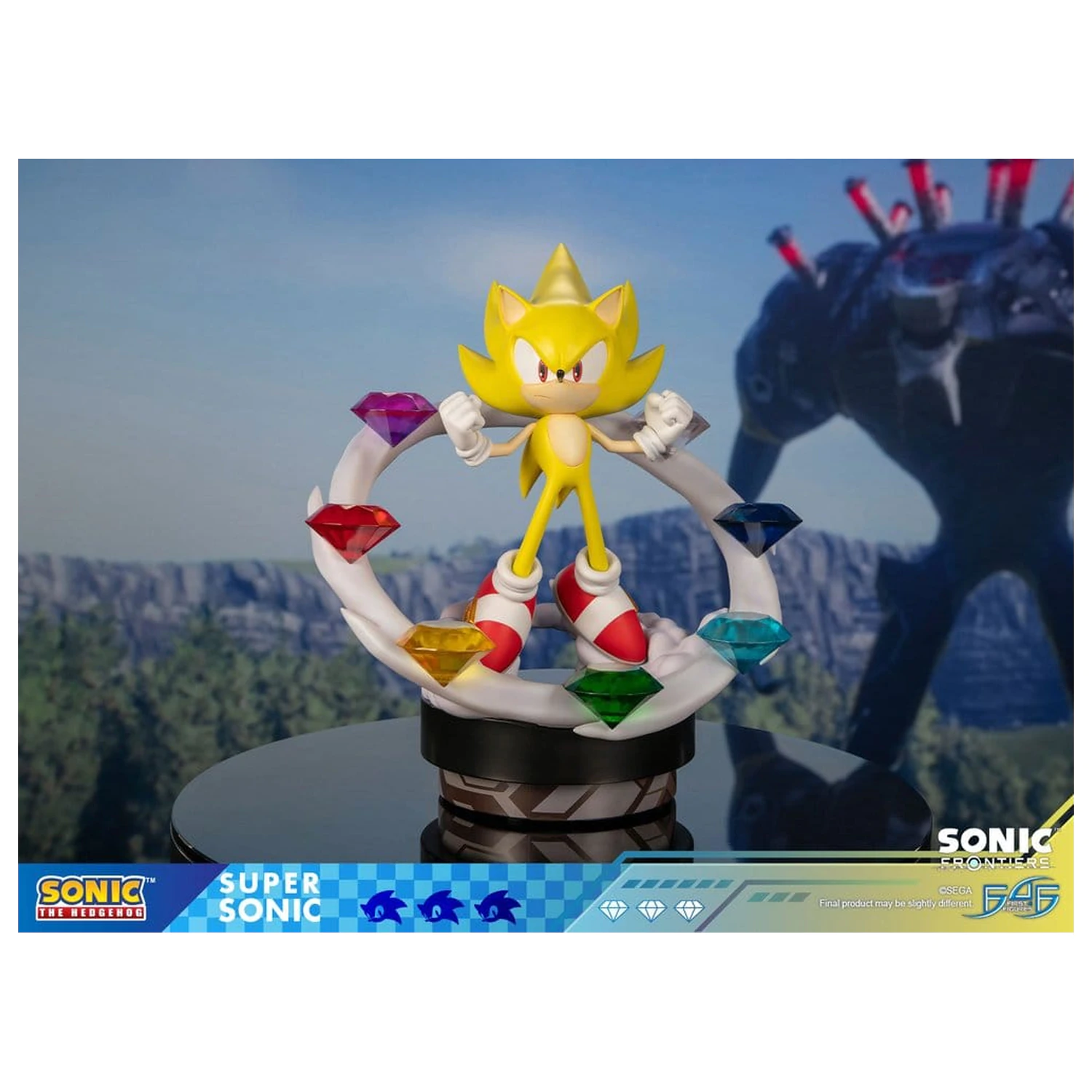 Sonic The Hedgehog Sonic Frontiers figurka z żywicy Super Sonic 45 cm zdjęcie produktu