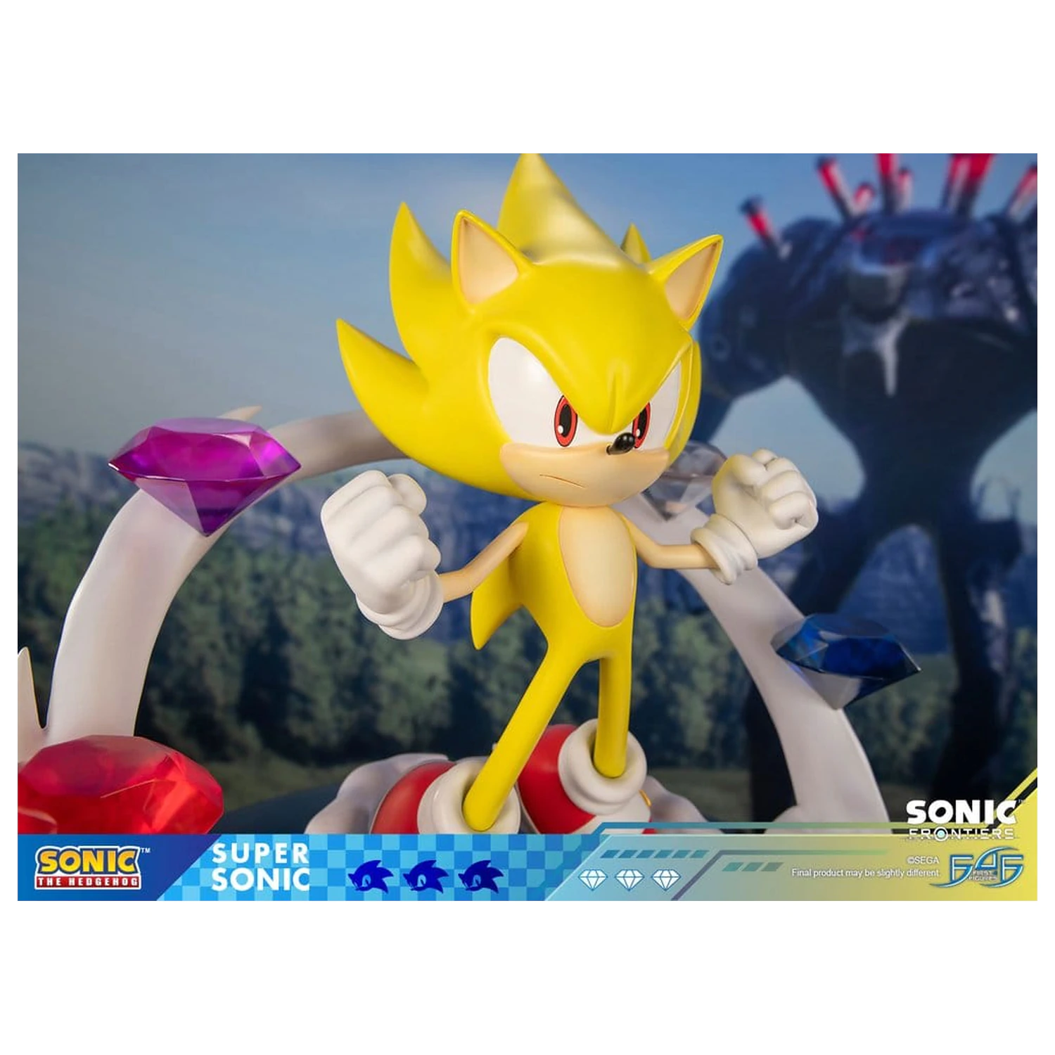 Sonic The Hedgehog Sonic Frontiers figurka z żywicy Super Sonic 45 cm zdjęcie produktu