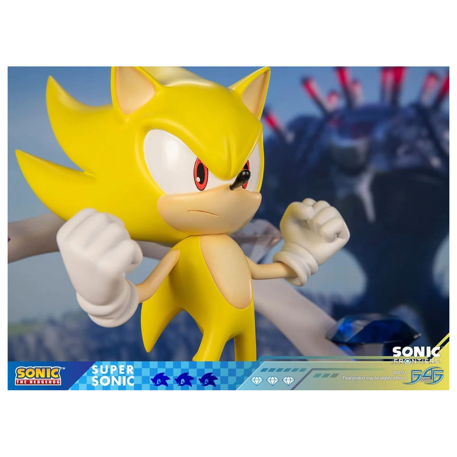 Sonic The Hedgehog Sonic Frontiers figurka z żywicy Super Sonic 45 cm zdjęcie produktu
