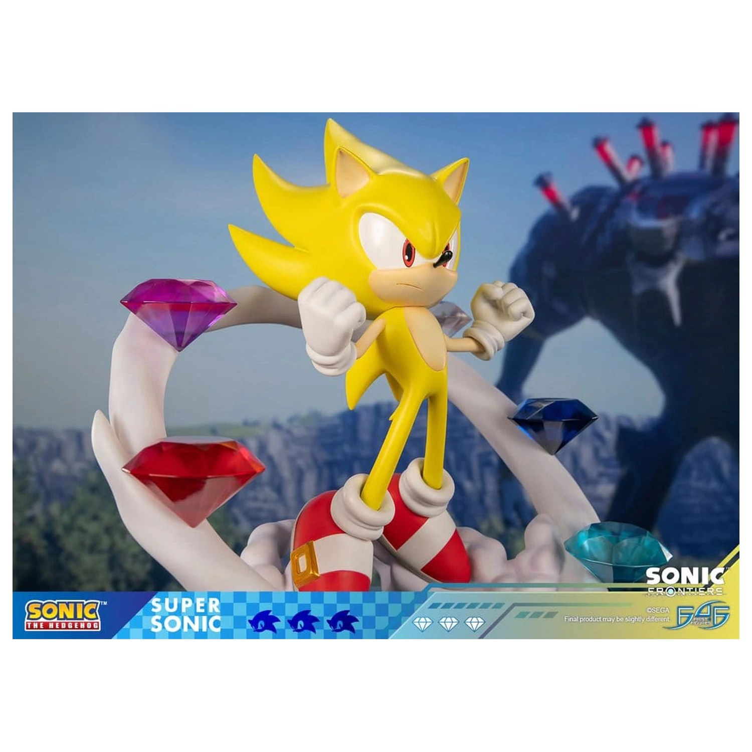Sonic The Hedgehog Sonic Frontiers figurka z żywicy Super Sonic 45 cm zdjęcie produktu