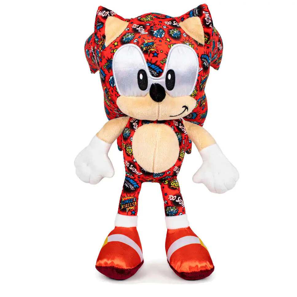 Sonic the Hedgehog Sonic Red Comic pluszak 30 cm zdjęcie produktu