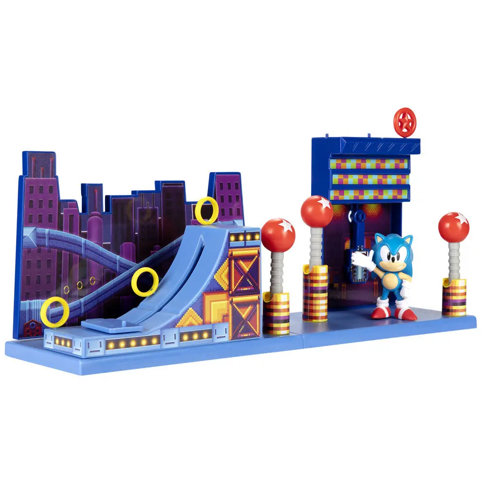 Sonic The Hedgehog Studiopolis Zone zestaw do zabawy 6 cm zdjęcie produktu