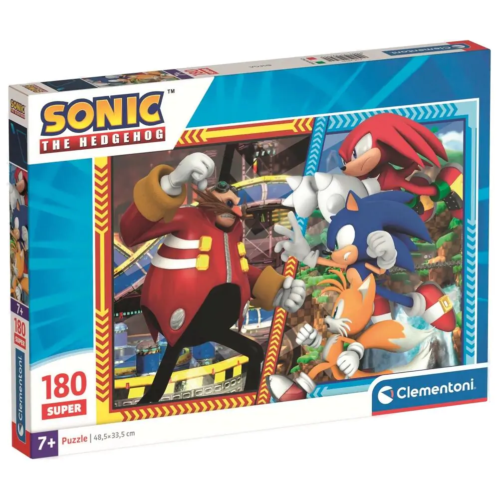 Sonic the Hedgehog super puzzle 180 elementów zdjęcie produktu