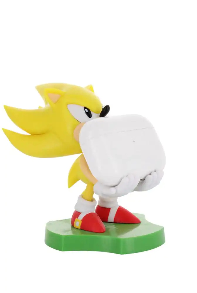 Sonic the Hedgehog Super Sonic mini Cable Guy - uchwyt na telefon / figurka 10 cm zdjęcie produktu