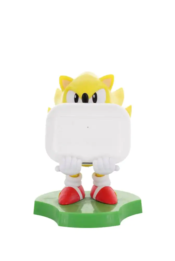 Sonic the Hedgehog Super Sonic mini Cable Guy - uchwyt na telefon / figurka 10 cm zdjęcie produktu