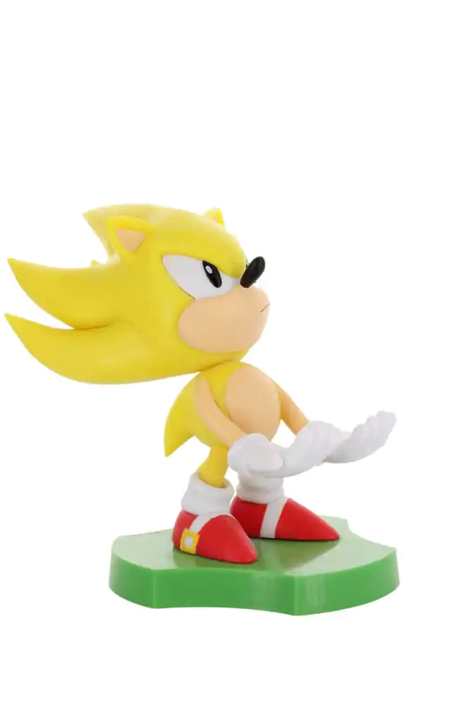Sonic the Hedgehog Super Sonic mini Cable Guy - uchwyt na telefon / figurka 10 cm zdjęcie produktu