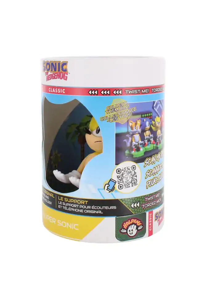 Sonic the Hedgehog Super Sonic mini Cable Guy - uchwyt na telefon / figurka 10 cm zdjęcie produktu
