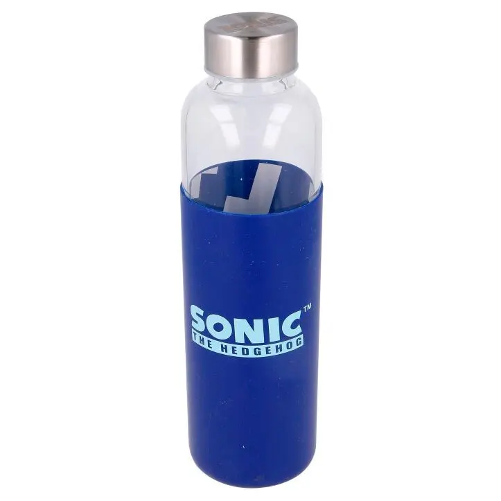 Butelka szklana Sonic the Hedgehog silicone cover 585 ml zdjęcie produktu