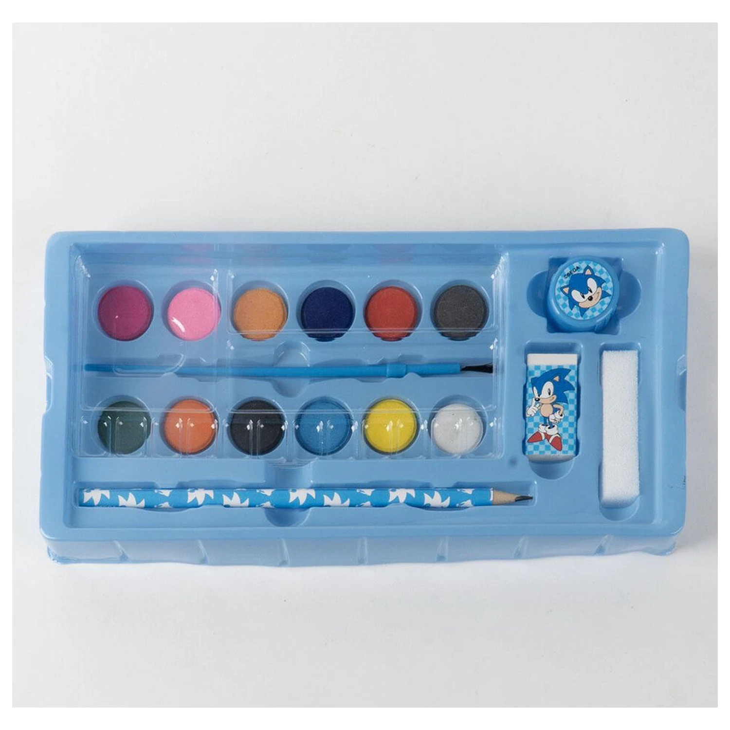 Sonic the Hedgehog piórnik z artykułami do kolorowania zdjęcie produktu