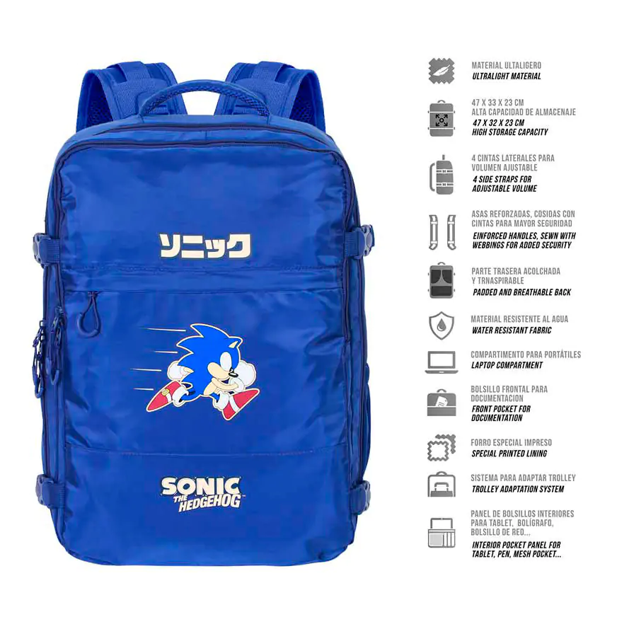 Plecak Sonic the Hedgehog 49 cm zdjęcie produktu