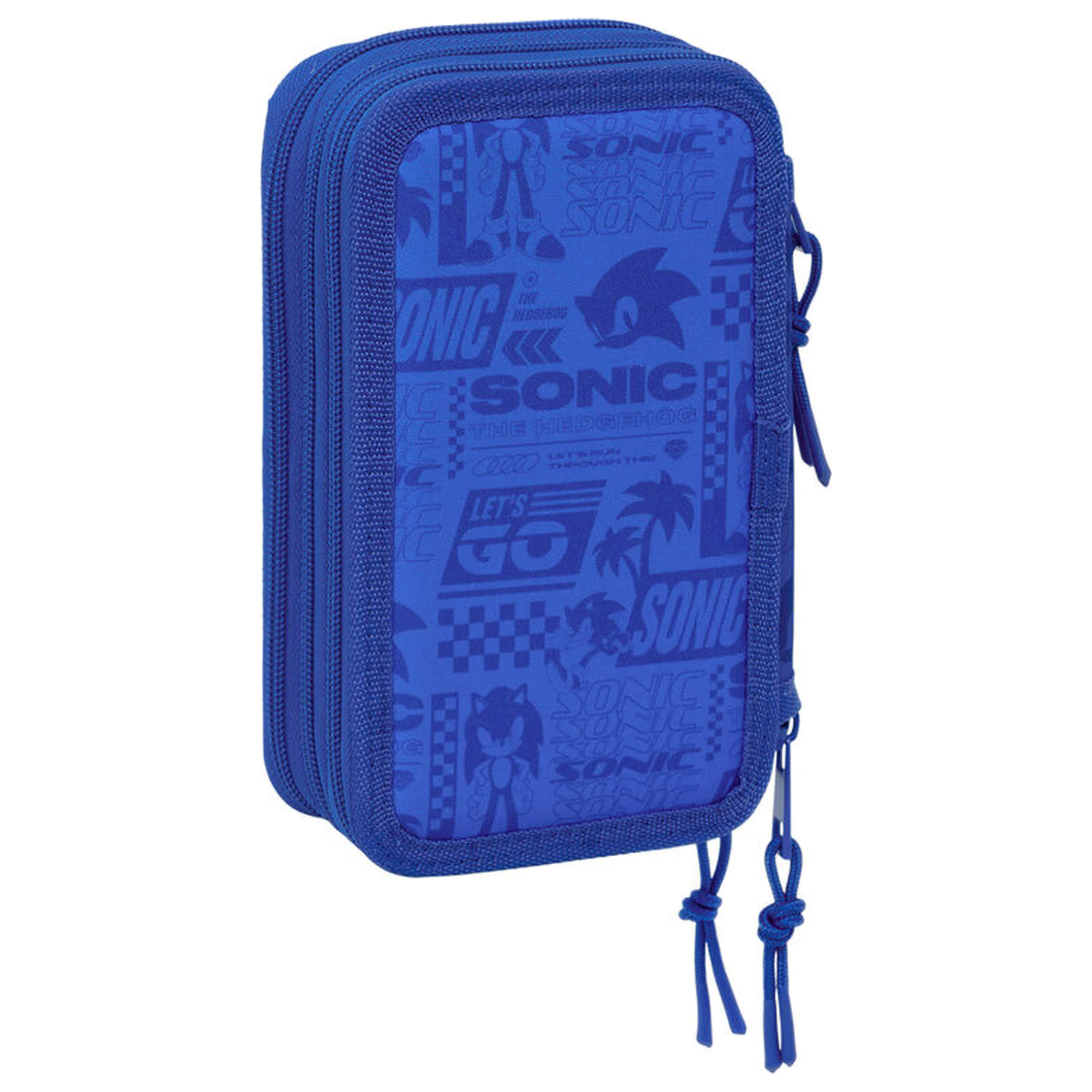 Sonic the Hedgehog potrójny piórnik 37 szt. zdjęcie produktu