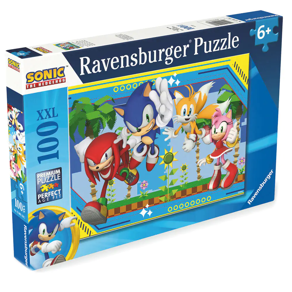 Puzzle Sonic the Hedgehog XXL 100 elementów zdjęcie produktu