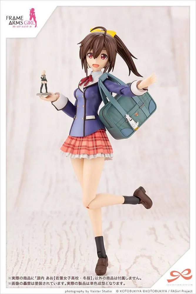 Sousai Shojo Teien Plastic Model Kit 1/10 Ao Gennai Wakaba Girls' High School Winter Clothes 16 cm – Model plastikowy do składania zdjęcie produktu