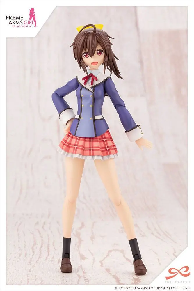 Sousai Shojo Teien Plastic Model Kit 1/10 Ao Gennai Wakaba Girls' High School Winter Clothes 16 cm – Model plastikowy do składania zdjęcie produktu