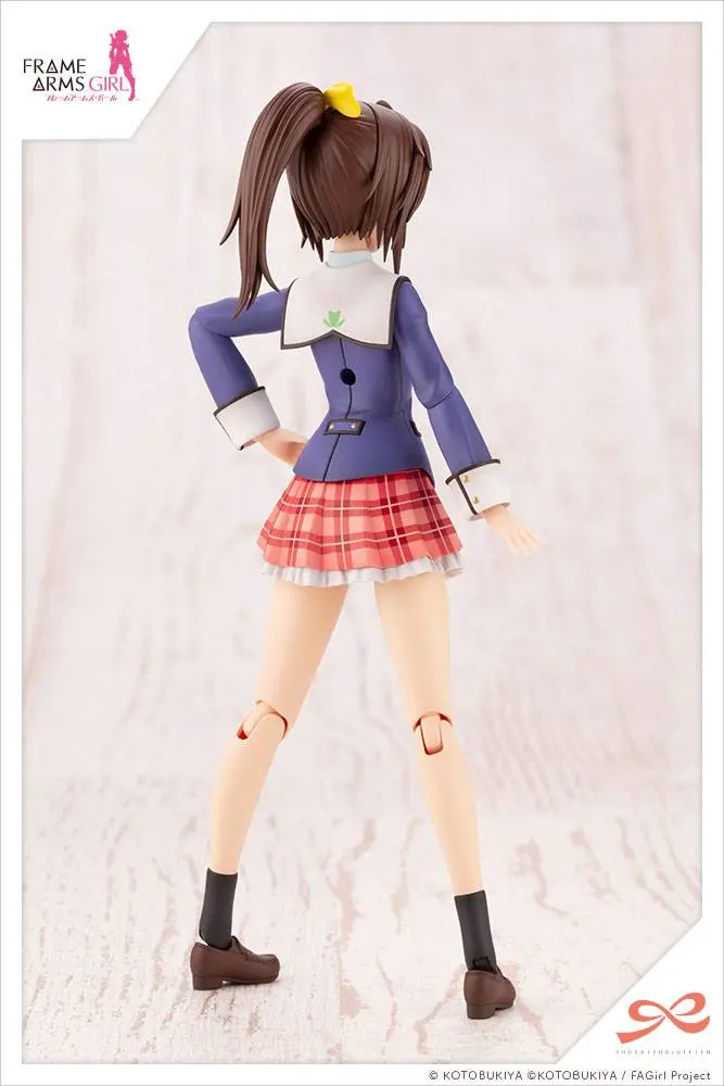 Sousai Shojo Teien Plastic Model Kit 1/10 Ao Gennai Wakaba Girls' High School Winter Clothes 16 cm – Model plastikowy do składania zdjęcie produktu