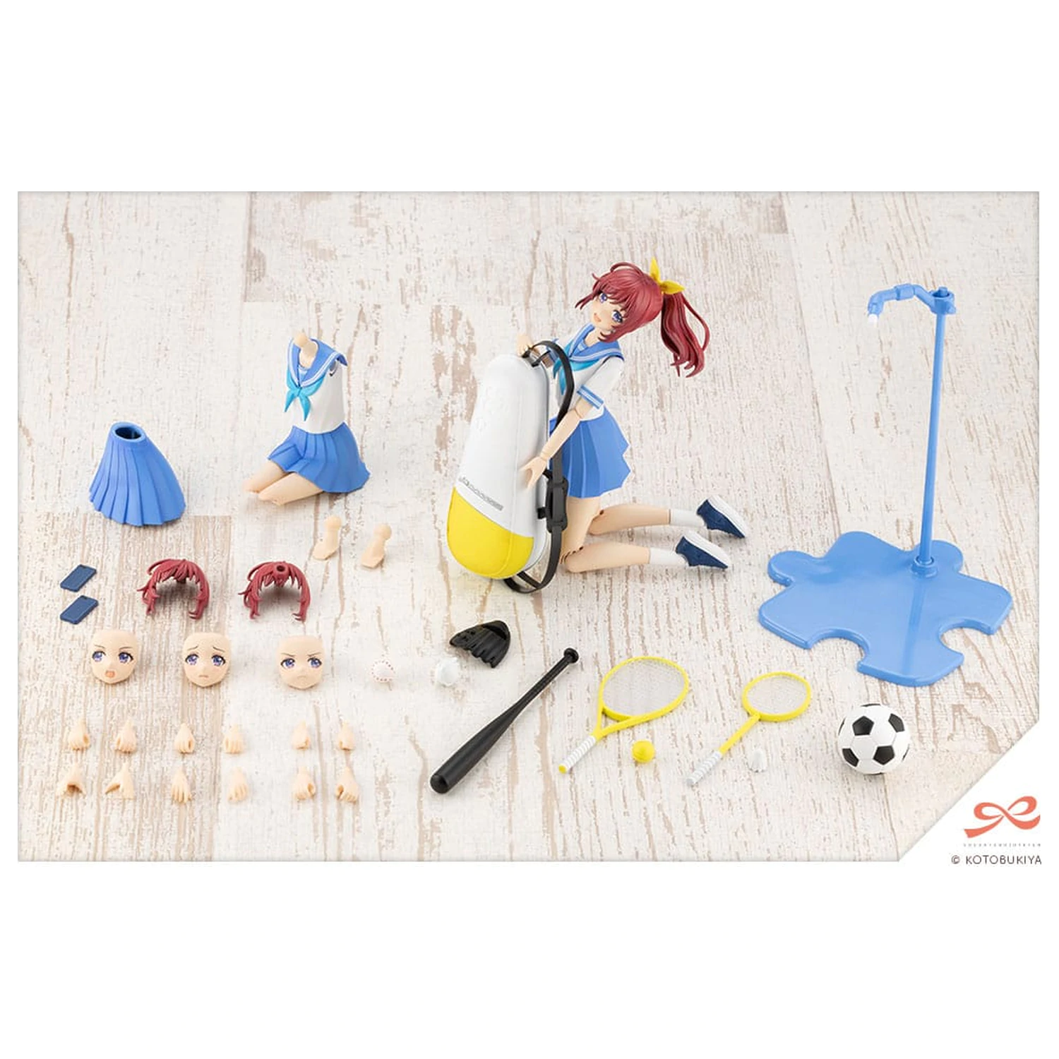 Zestaw Plastikowy Model Sousai Shojo Teien 1/10 Club Manager & Sporting Goods 15 cm zdjęcie produktu