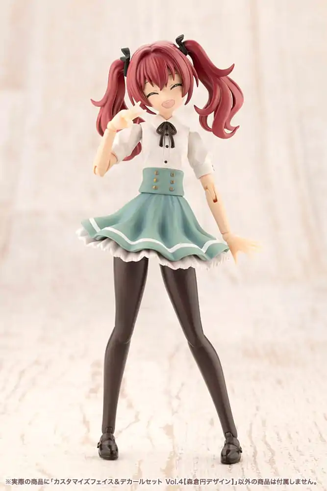 Sousai Shojo Teien Model Kit Zestaw Akcesoriów 1/10 Customized Face & Decal Set Vol. 4 Designed by En Morikura zdjęcie produktu