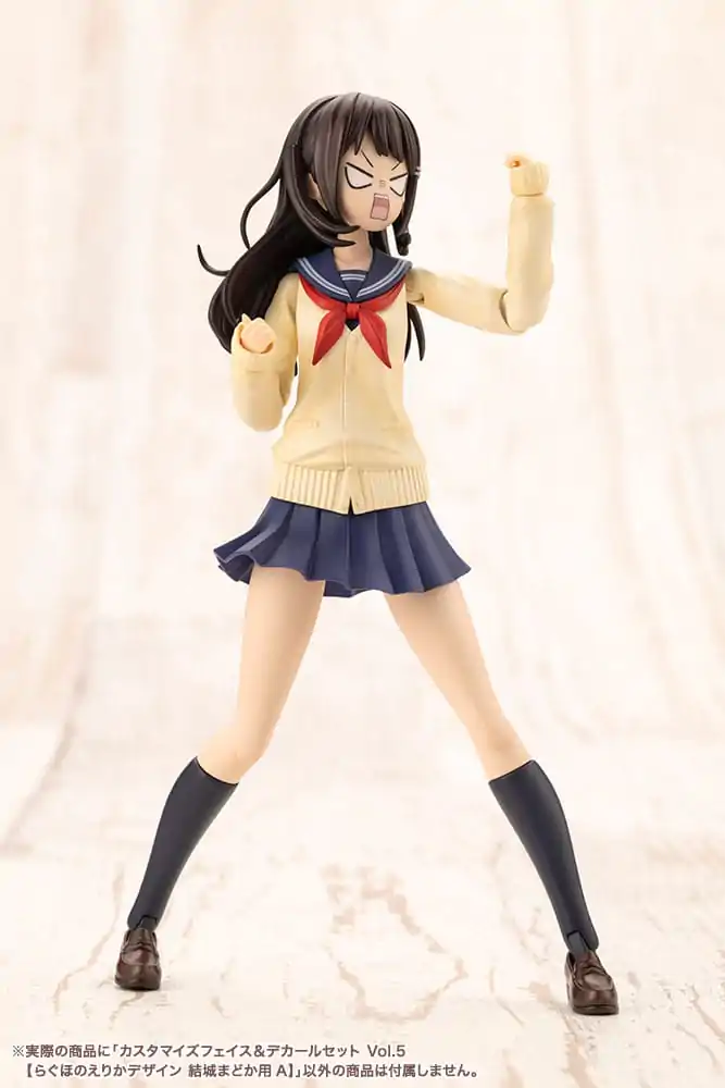 Sousai Shojo Teien Model Kit Accesoory Set 1/10 Zestaw Dostosowanych Twarzy i Naklejek Vol. 5 Designed by Raguhonoerika For Madoka Yuki A zdjęcie produktu