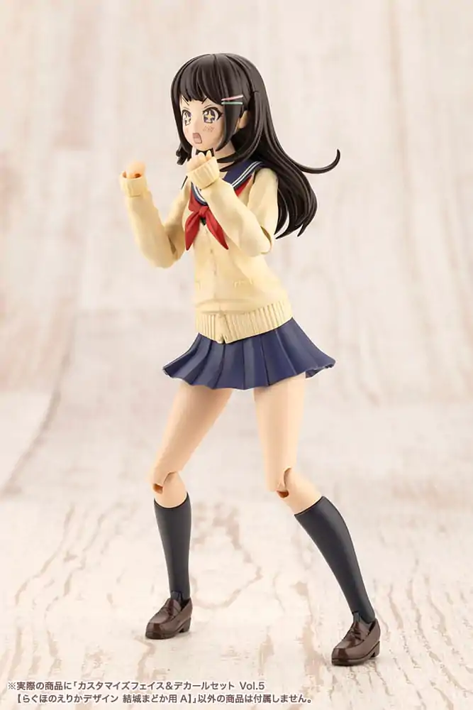 Sousai Shojo Teien Model Kit Accesoory Set 1/10 Zestaw Dostosowanych Twarzy i Naklejek Vol. 5 Designed by Raguhonoerika For Madoka Yuki A zdjęcie produktu