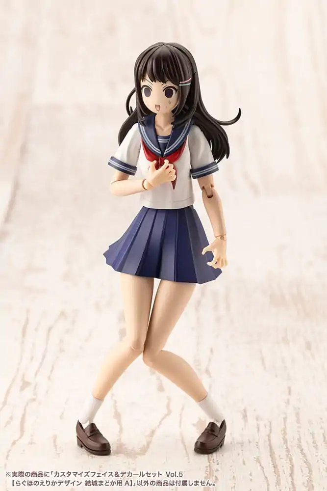 Sousai Shojo Teien Model Kit Accesoory Set 1/10 Zestaw Dostosowanych Twarzy i Naklejek Vol. 5 Designed by Raguhonoerika For Madoka Yuki A zdjęcie produktu