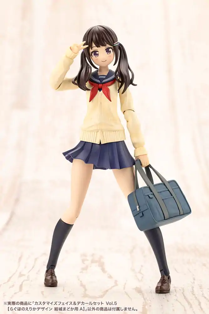 Sousai Shojo Teien Model Kit Accesoory Set 1/10 Zestaw Dostosowanych Twarzy i Naklejek Vol. 5 Designed by Raguhonoerika For Madoka Yuki A zdjęcie produktu