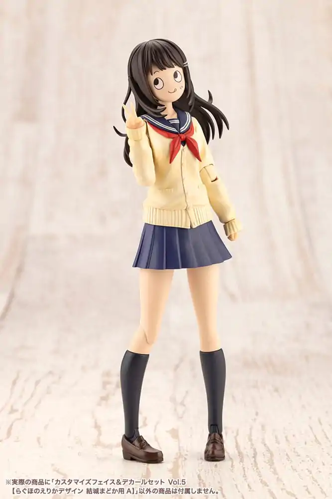 Sousai Shojo Teien Model Kit Accesoory Set 1/10 Zestaw Dostosowanych Twarzy i Naklejek Vol. 5 Designed by Raguhonoerika For Madoka Yuki A zdjęcie produktu