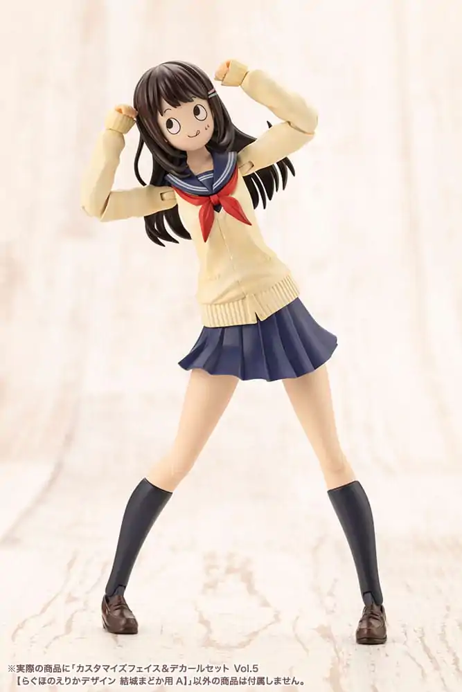 Sousai Shojo Teien Model Kit Accesoory Set 1/10 Zestaw Dostosowanych Twarzy i Naklejek Vol. 5 Designed by Raguhonoerika For Madoka Yuki A zdjęcie produktu