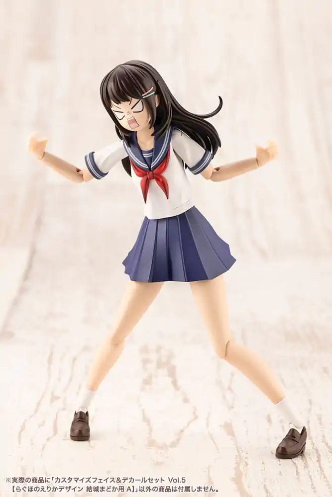 Sousai Shojo Teien Model Kit Accesoory Set 1/10 Zestaw Dostosowanych Twarzy i Naklejek Vol. 5 Designed by Raguhonoerika For Madoka Yuki A zdjęcie produktu