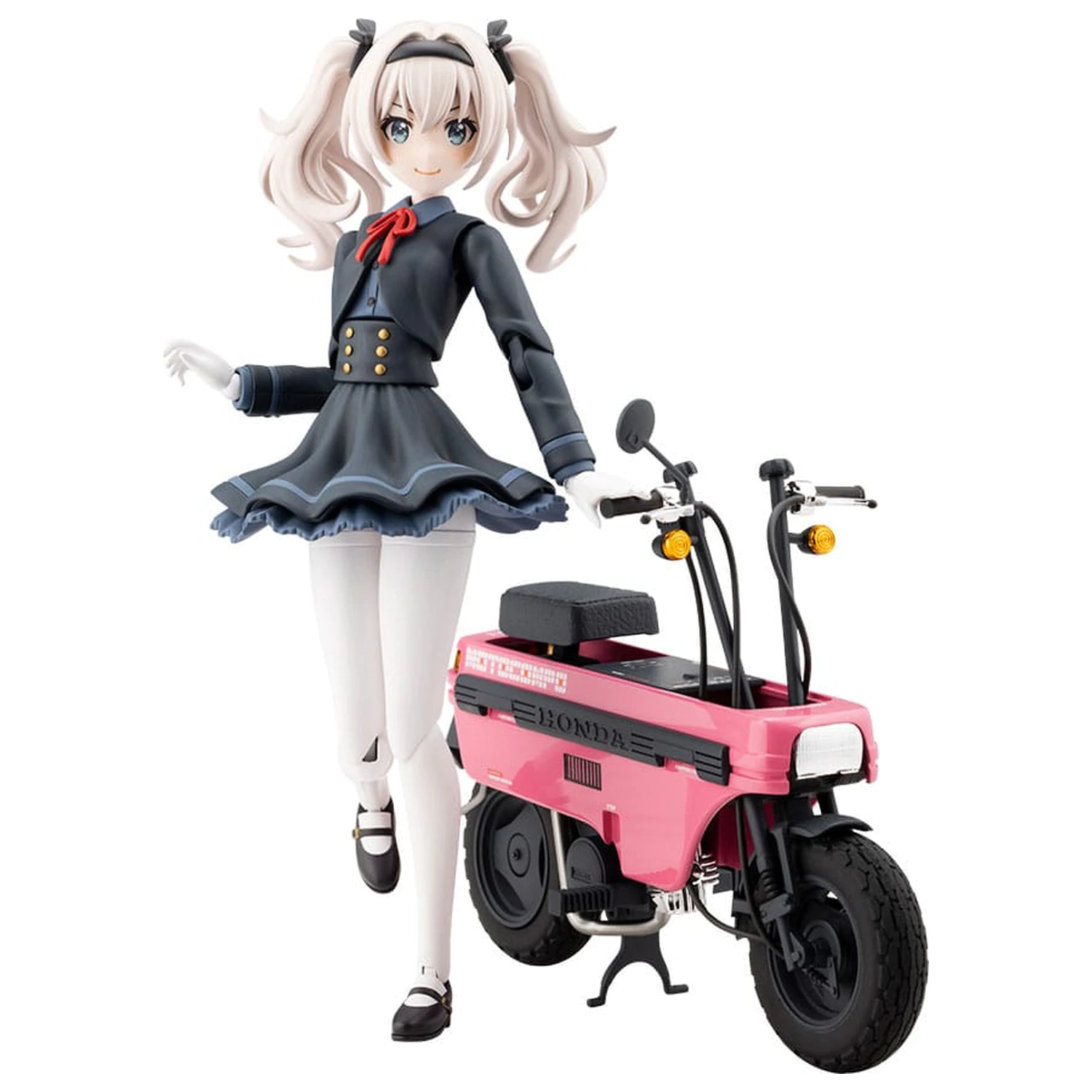 Sousai Shojo Teien Plastic Model Kit 1/10 Emma Koishikawa Nocturne z Honda AB12 Motocompo 14 cm zdjęcie produktu