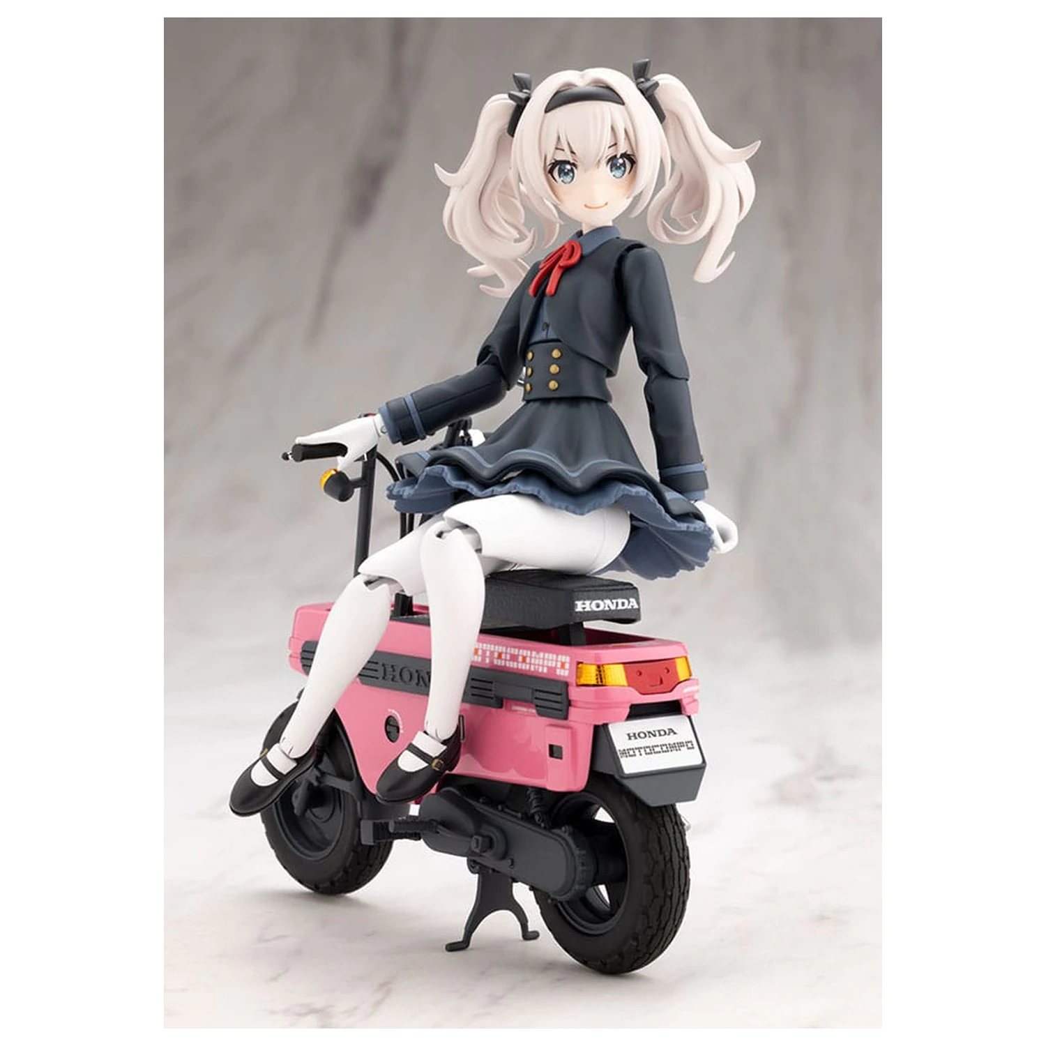 Sousai Shojo Teien Plastic Model Kit 1/10 Emma Koishikawa Nocturne z Honda AB12 Motocompo 14 cm zdjęcie produktu