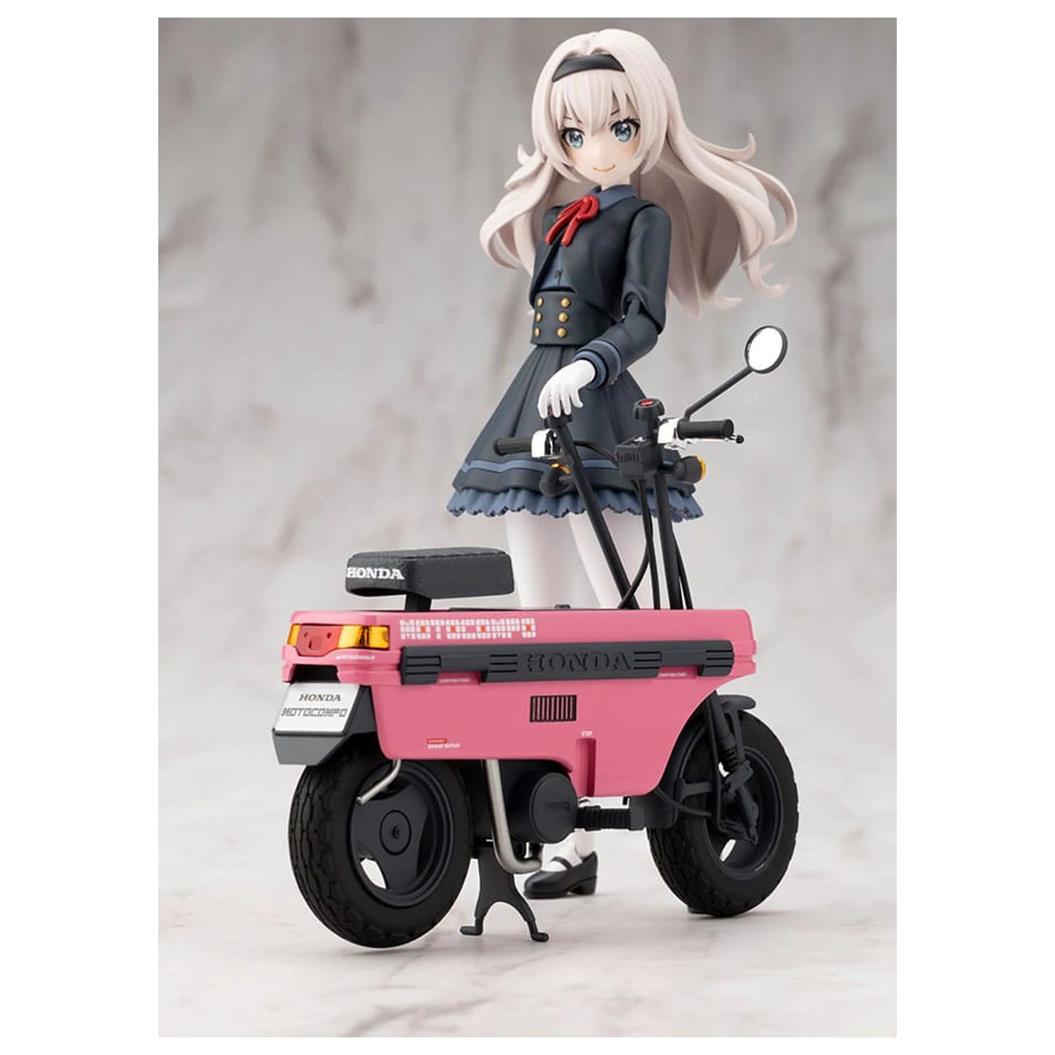 Sousai Shojo Teien Plastic Model Kit 1/10 Emma Koishikawa Nocturne z Honda AB12 Motocompo 14 cm zdjęcie produktu