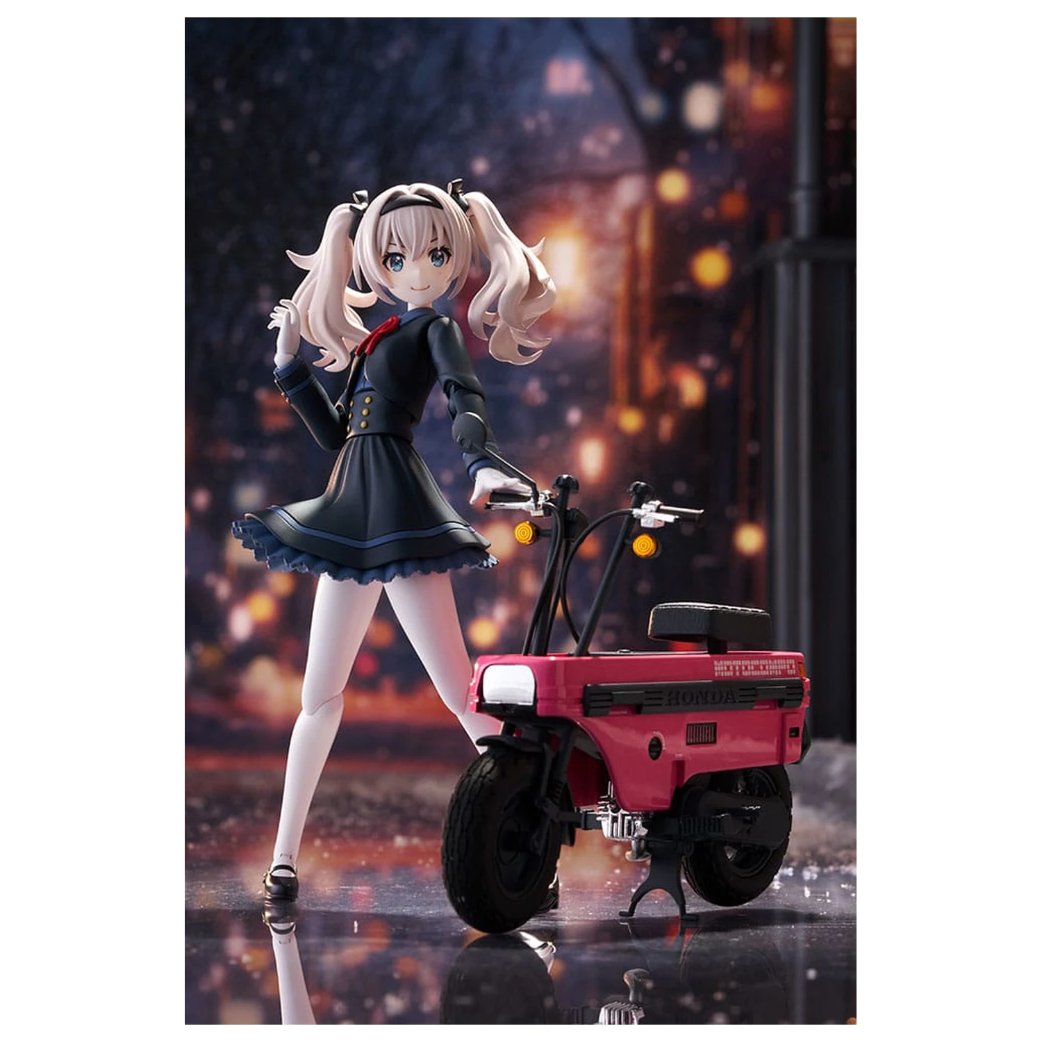 Sousai Shojo Teien Plastic Model Kit 1/10 Emma Koishikawa Nocturne z Honda AB12 Motocompo 14 cm zdjęcie produktu
