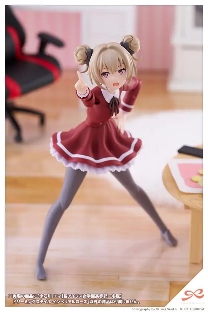 Sousai Shojo Teien Plastic Model Kit 1/10 Emma Koishikawa (St. Iris Gakuen Girl´s High School Winter Clothes) Dreaming Style Imperial Rose 14 cm zdjęcie produktu