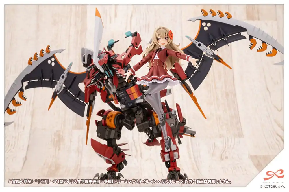 Sousai Shojo Teien Plastic Model Kit 1/10 Emma Koishikawa (St. Iris Gakuen Girl´s High School Winter Clothes) Dreaming Style Imperial Rose 14 cm zdjęcie produktu