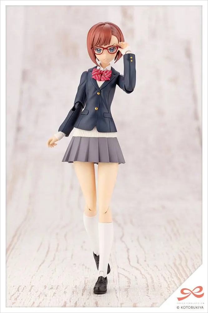 Sousai Shojo Teien Plastic Model Kit 1/10 Koyomi Takanashi Ryobu High School Winter Clothes 15 cm - Zestaw modelarski z plastiku zdjęcie produktu