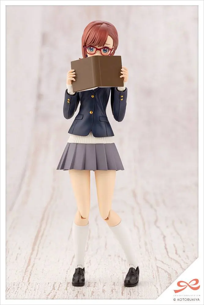 Sousai Shojo Teien Plastic Model Kit 1/10 Koyomi Takanashi Ryobu High School Winter Clothes 15 cm - Zestaw modelarski z plastiku zdjęcie produktu