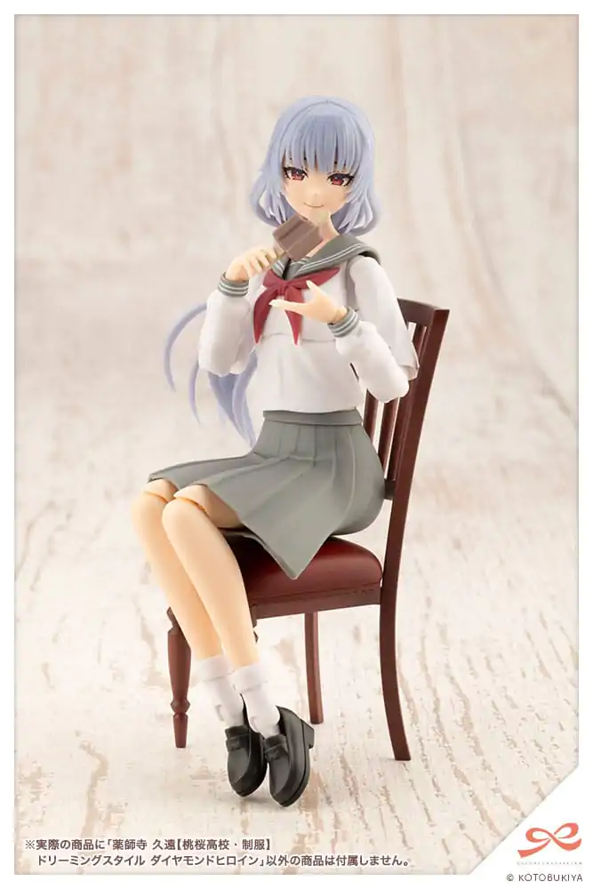 Sousai Shojo Teien Plastic Model Kit 1/10 Kuon Yakushiji Toudou High School Uniform Dreaming Style Diamond Heroine 16 cm Zestaw Modelu Plastikowego zdjęcie produktu