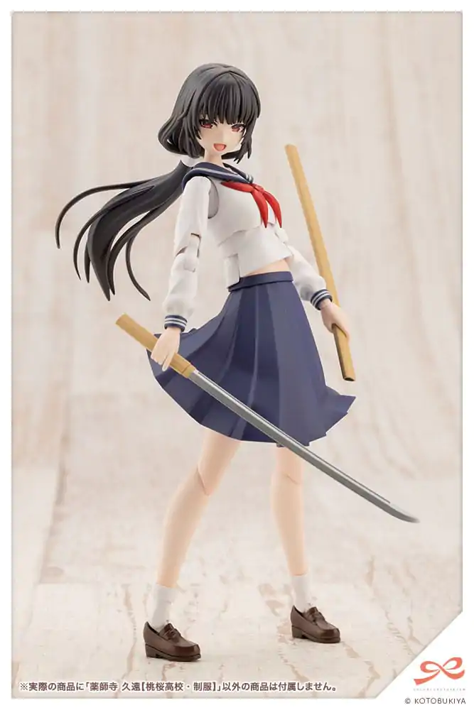 Sousai Shojo Teien Plastic Model Kit 1/10 Kuon Yakushiji Toudou High School Uniform 16 cm Model Plastikowy zdjęcie produktu