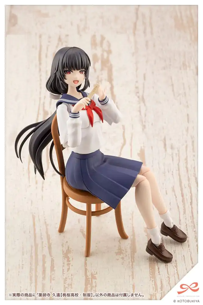 Sousai Shojo Teien Plastic Model Kit 1/10 Kuon Yakushiji Toudou High School Uniform 16 cm Model Plastikowy zdjęcie produktu