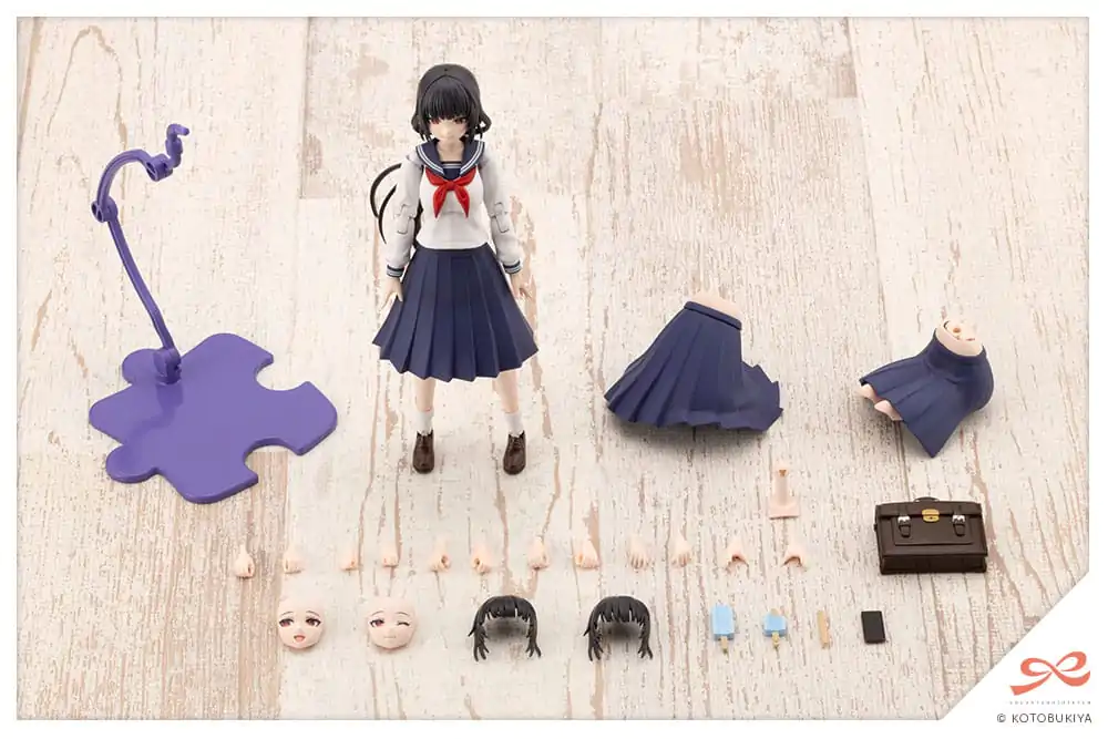 Sousai Shojo Teien Plastic Model Kit 1/10 Kuon Yakushiji Toudou High School Uniform 16 cm Model Plastikowy zdjęcie produktu