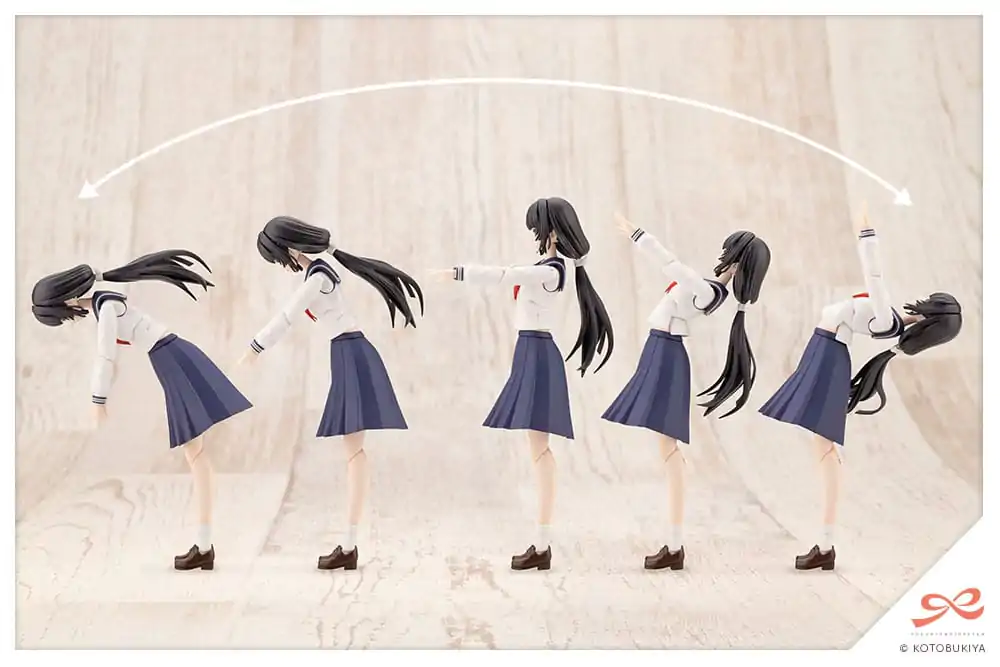 Sousai Shojo Teien Plastic Model Kit 1/10 Kuon Yakushiji Toudou High School Uniform 16 cm Model Plastikowy zdjęcie produktu
